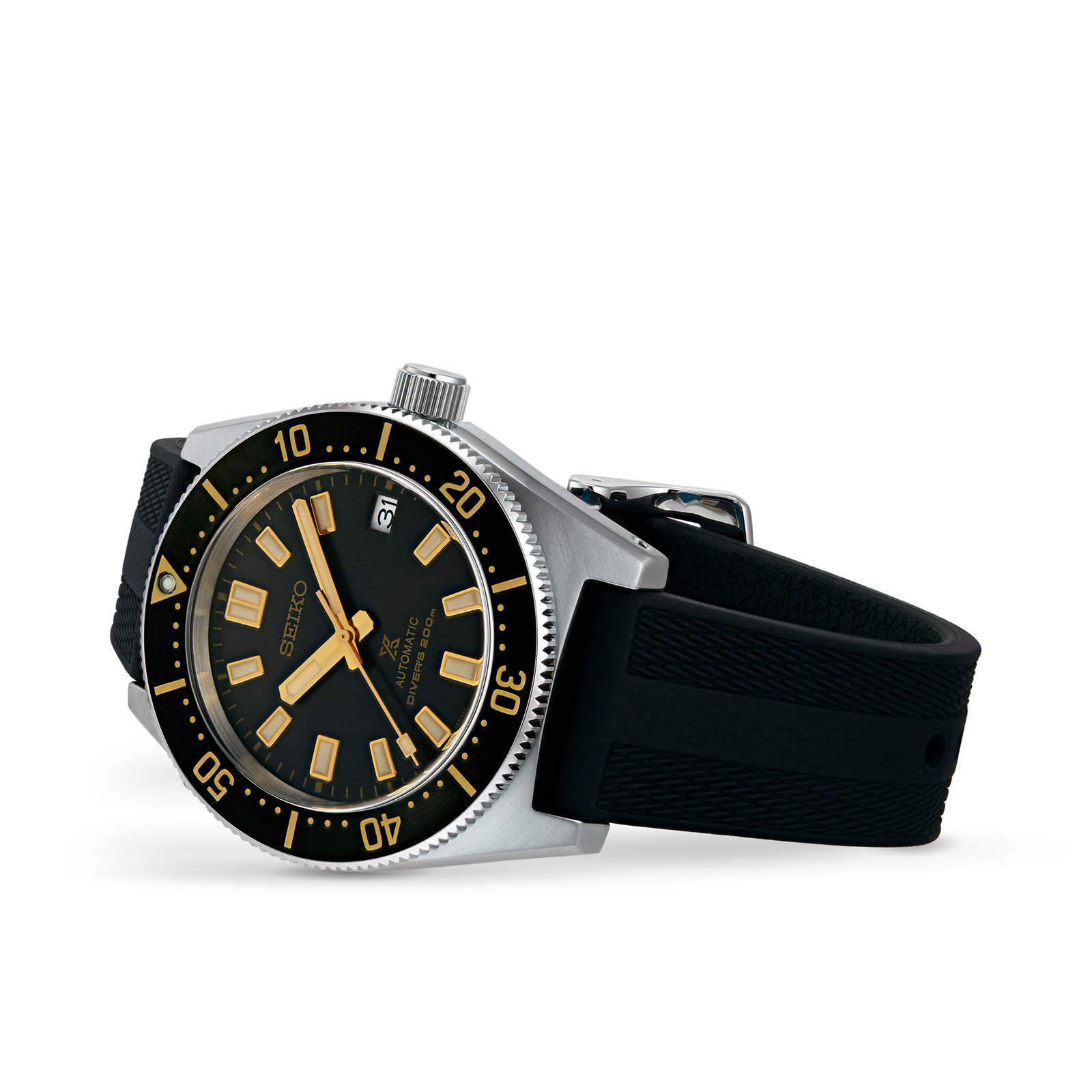 Seiko Prospex 1965 Diver's Modern Re-Interpretation Automatic Brown Dial Black Rubber Strap Watch For Men - SPB147J1 wholesalehk.shop