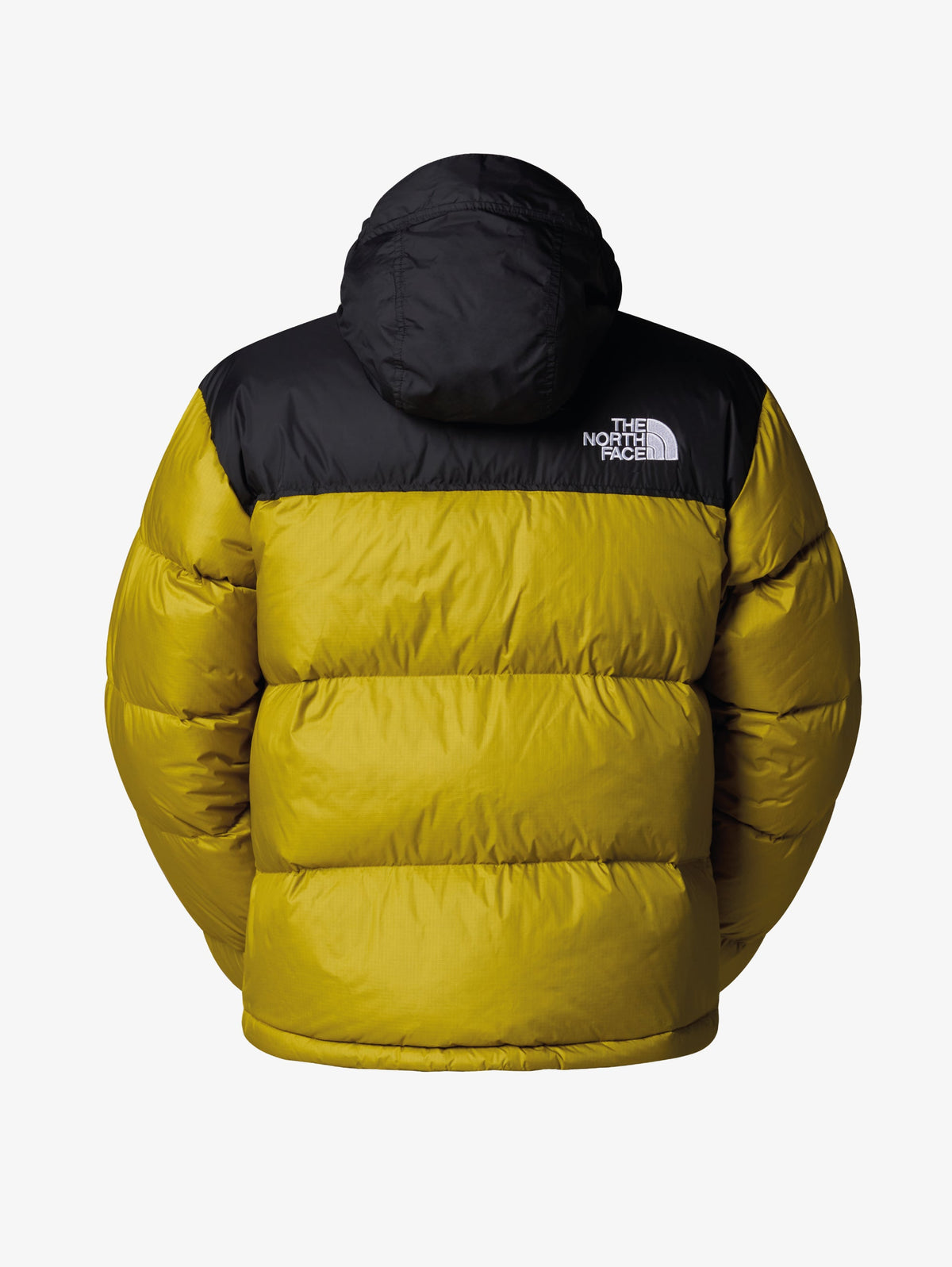 2026 New Arrival Giacca Retro Nuptse in Tessuto Ripstop Lucido Senape wholesalehk.shop
