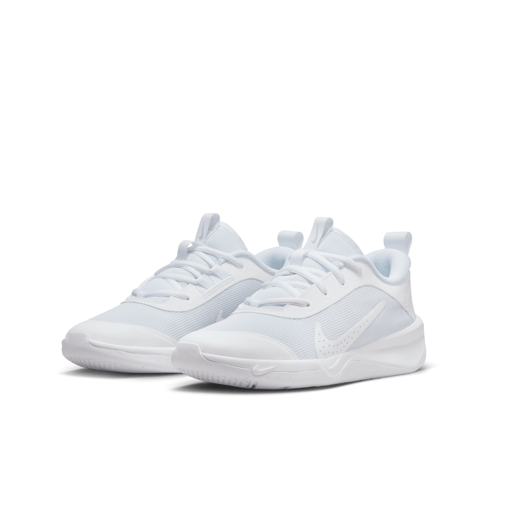 2026 New Arrival Omni Multi-Court (GS) Older Kids' :White | Pure Platinum wholesalehk.shop
