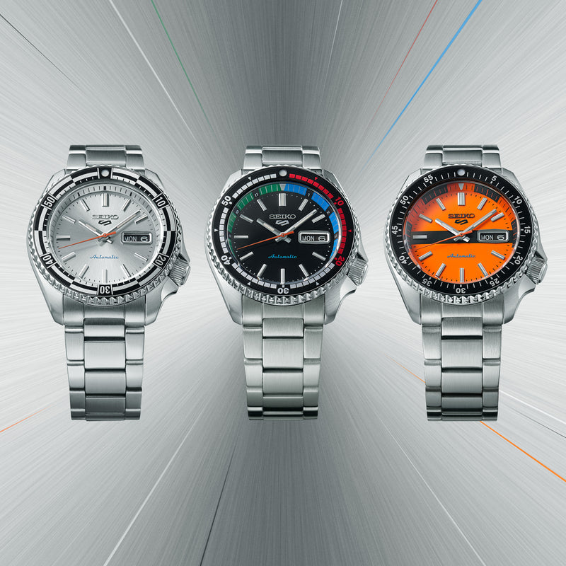 Seiko 5 Sports Special Edition Silver Dial Silver Steel Strap Watch For Men - SRPK09K1 wholesalehk.shop