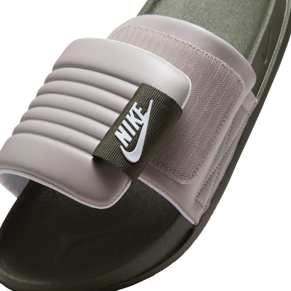 2026 New Arrival Offcourt Adjust Slides Men's :Cargo Khaki | White wholesalehk.shop