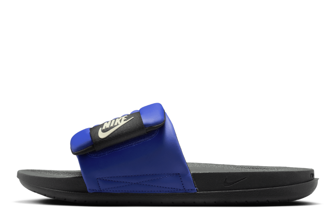 2026 New Arrival Offcourt Adjust Slide Men's :Lapis | Dark Smoke Grey wholesalehk.shop