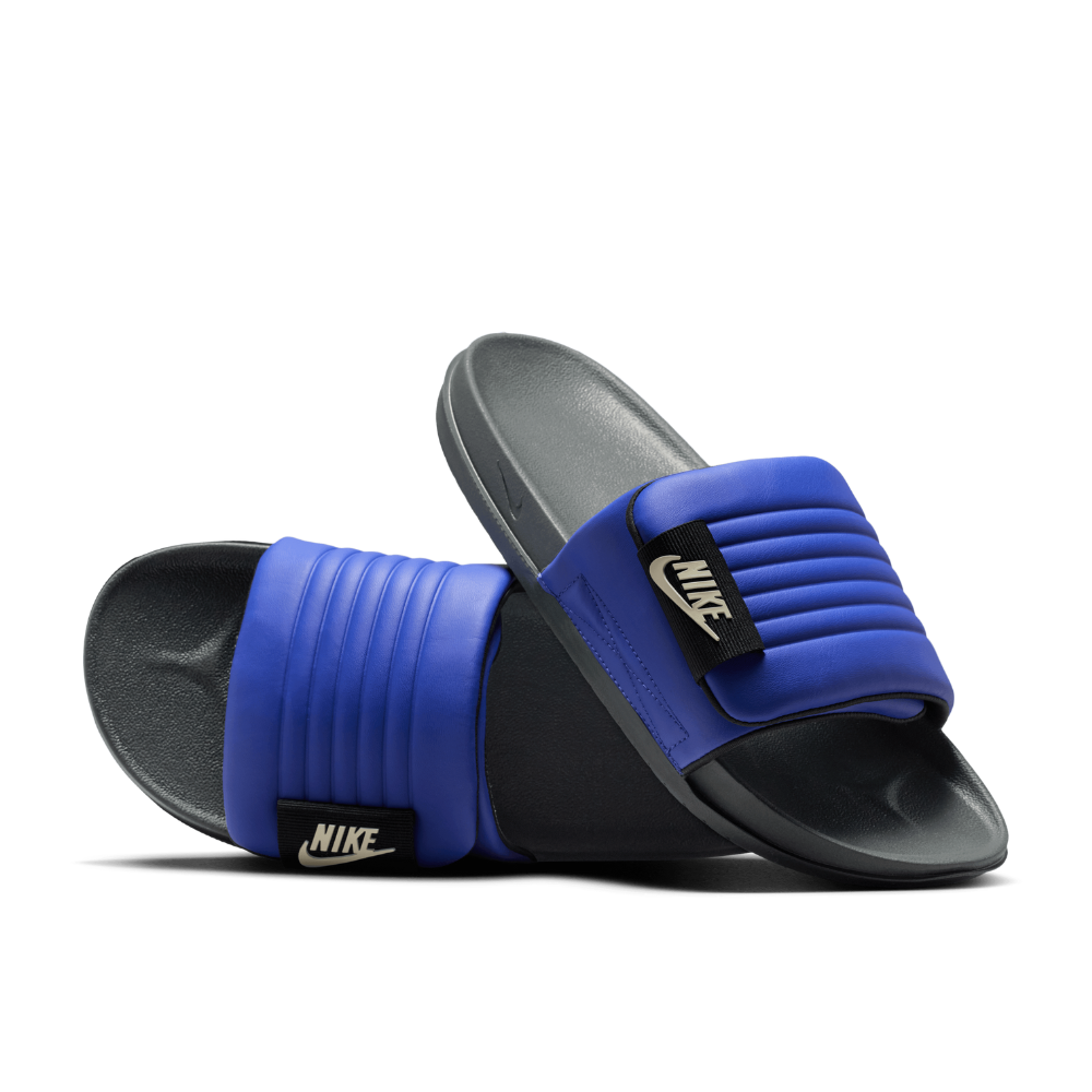 2026 New Arrival Offcourt Adjust Slide Men's :Lapis | Dark Smoke Grey wholesalehk.shop