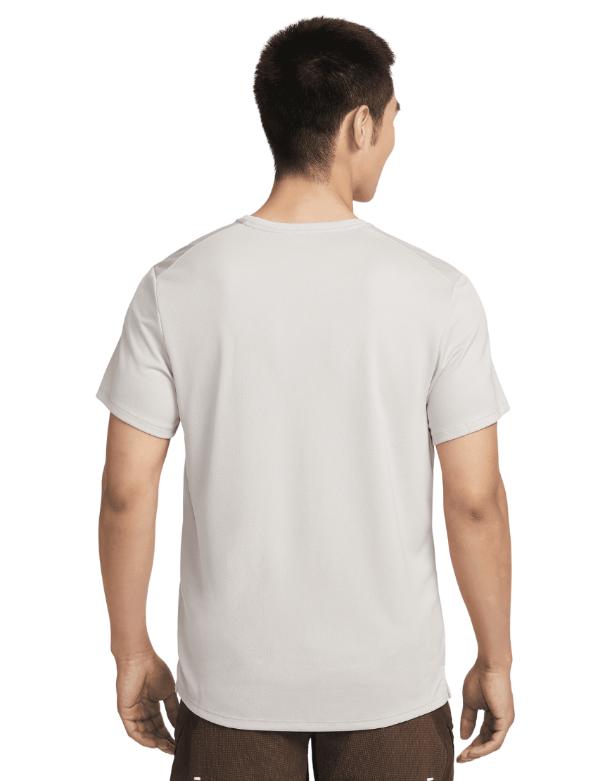 2026 New Arrival Men's Dri-FIT UV Miler Short-Sleeve Top :Moon Particle | Reflective Silver wholesalehk.shop