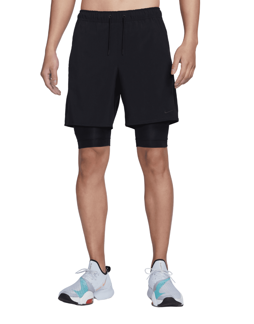 2026 New Arrival Men's Dri-FIT Unlimited 7" 2-in-1 Versatile Shorts :Black wholesalehk.shop