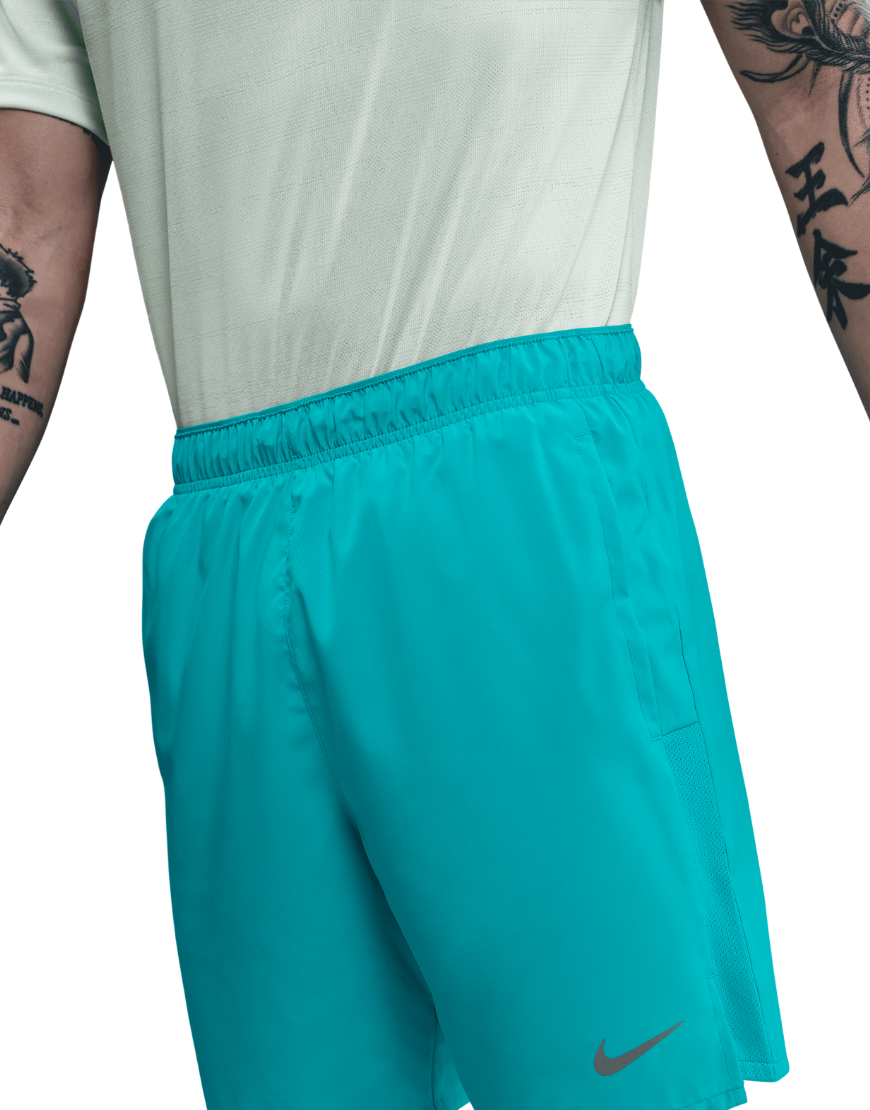 2026 New Arrival Men's 7" Brief-Lined Dri-FIT Challenger Shorts :Dusty Cactus | Reflective Silver wholesalehk.shop