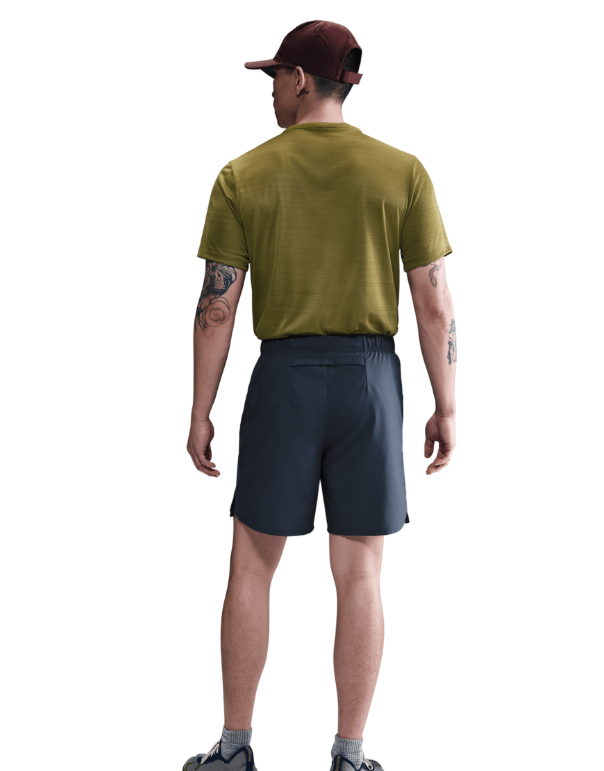 2026 New Arrival Men's 7" Brief-Lined Dri-FIT Challenger Shorts :Thunder Blue | Reflective Silver wholesalehk.shop