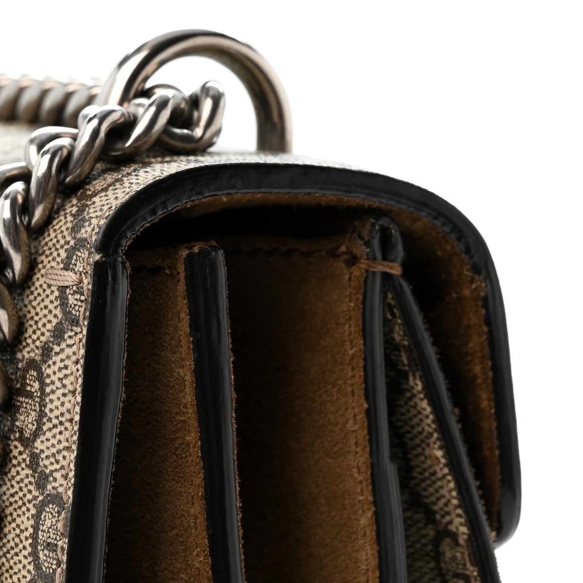 GG Supreme Monogram Small Dionysus Shoulder Bag Taupe wholesalehk.shop