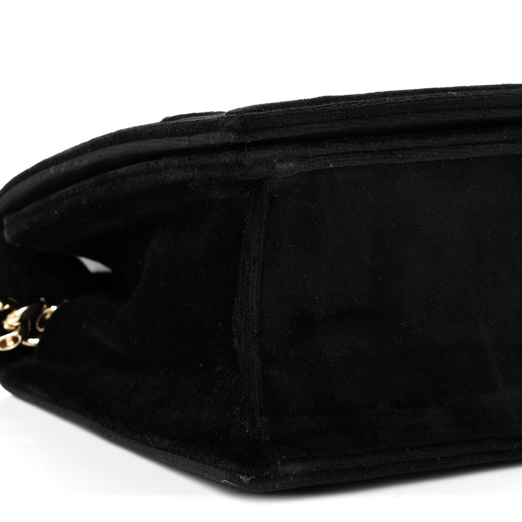 Velvet Small Diorama Flap Bag Black ¡§ Direct shipment via from wholesalehk.shop
