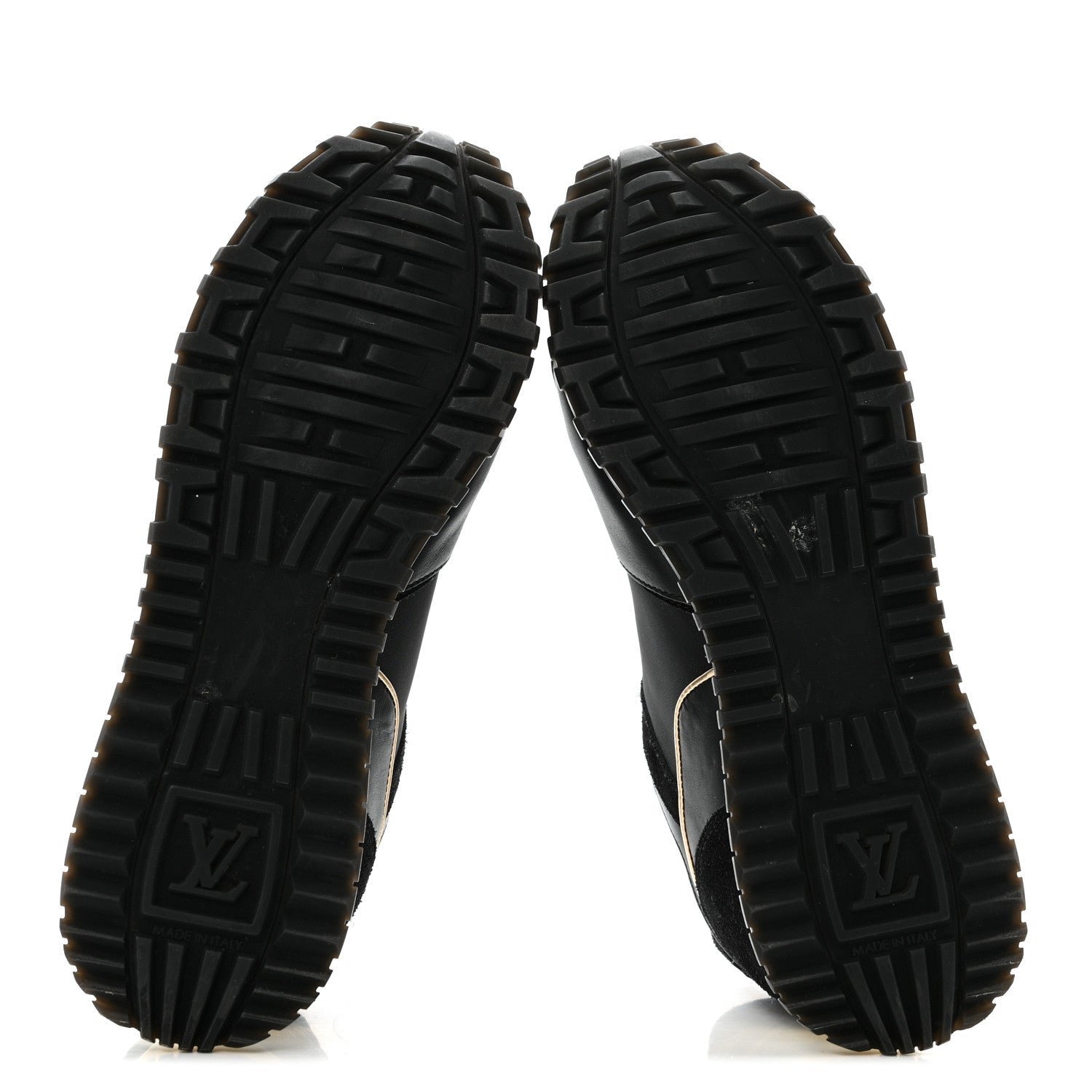 Suede Calfskin Recycled Monogram Nylon Run Away Sneakers 39 Black £¨ Direct shipment via from wholesalehk.shop