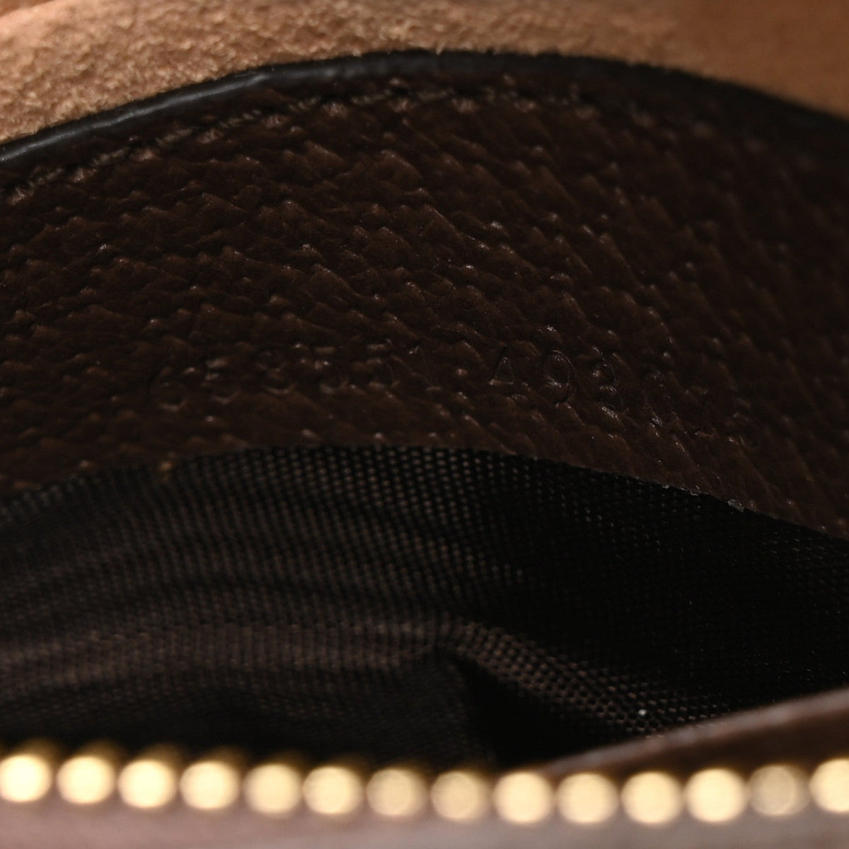 GG Supreme Monogram Textured Calfskin Web Mini Ophidia Half Moon Hobo Beige Ebony New Acero wholesalehk.shop