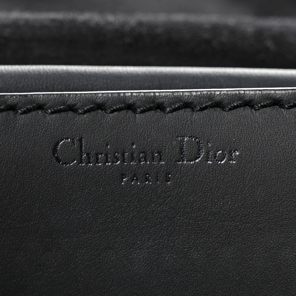 Ultra Matte Calfskin J'Adior Chain Flap Bag Black wholesalehk.shop