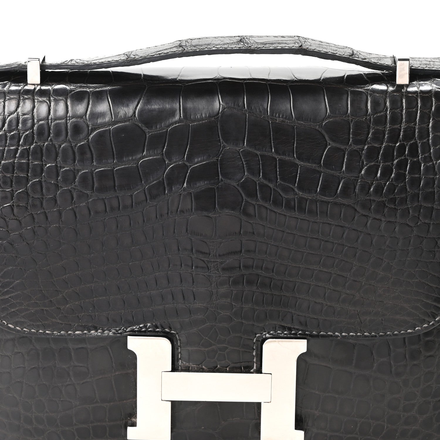 Shiny Alligator Constance 18 Black £¨ Direct shipment via from wholesalehk.shop