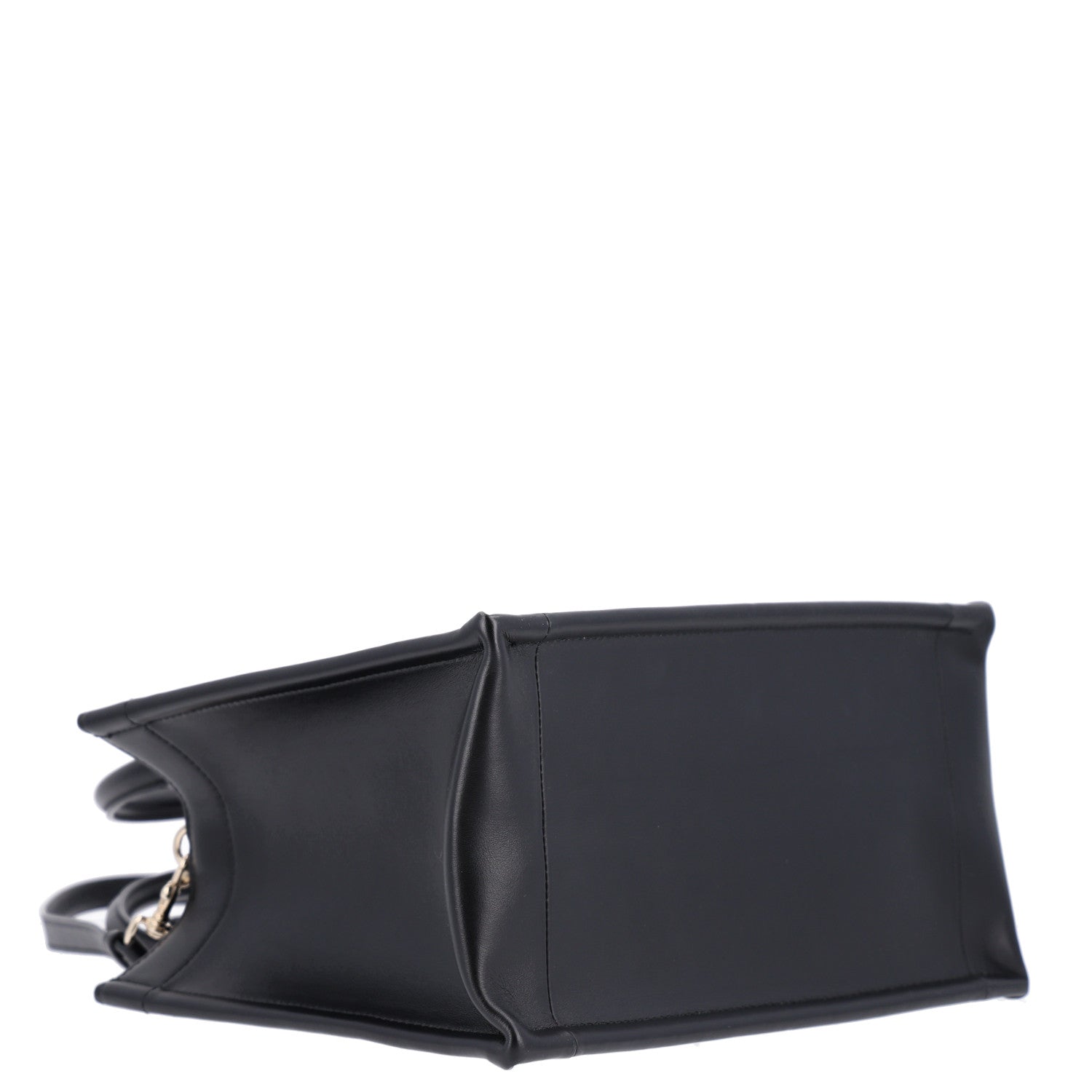 Calfskin Macro Cannage Small Book Tote Black £¨ Direct shipment via from wholesalehk.shop