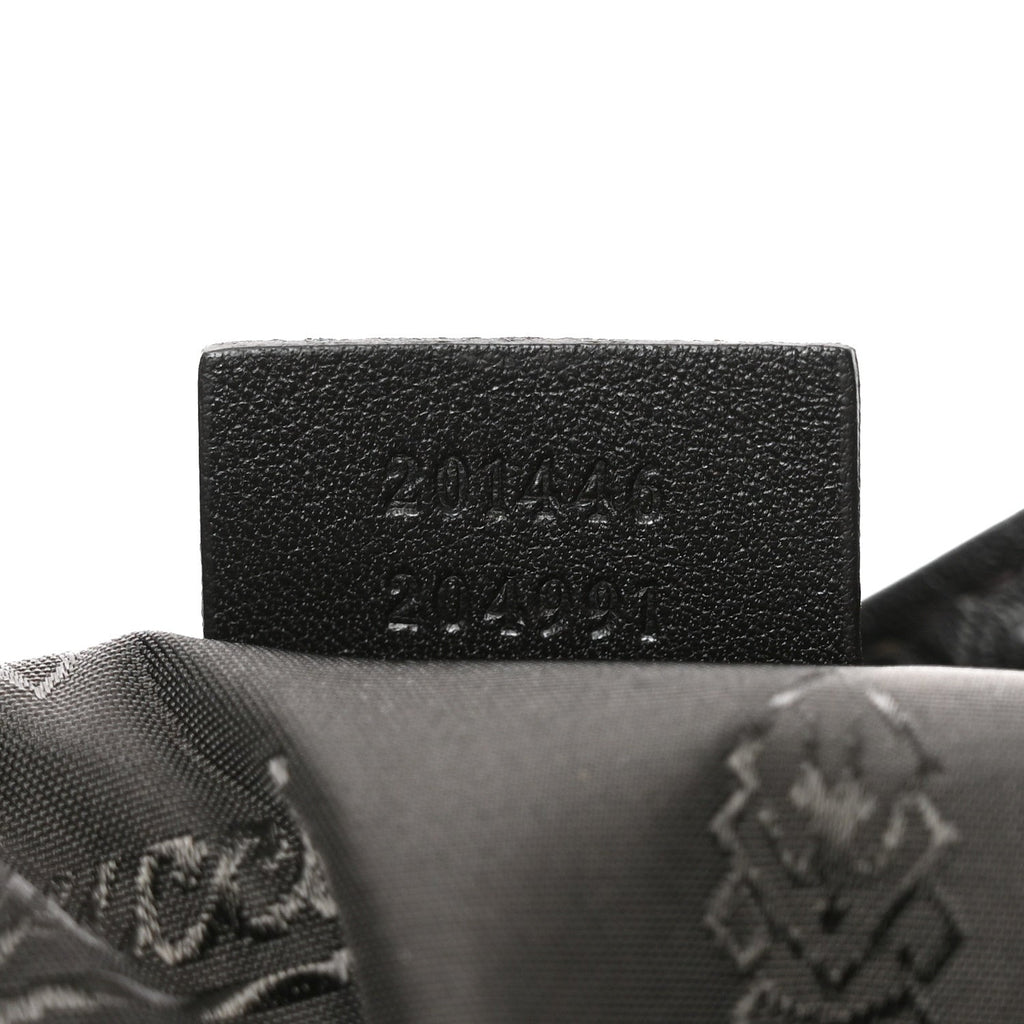 Guccissima Medium Flat Messenger Bag Black £¨ Direct shipment via from wholesalehk.shop