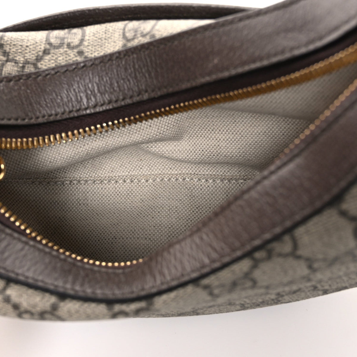 GG Supreme Monogram Textured Dollar Calfskin Small Ophidia Shoulder Bag Beige Ebony New Acero wholesalehk.shop