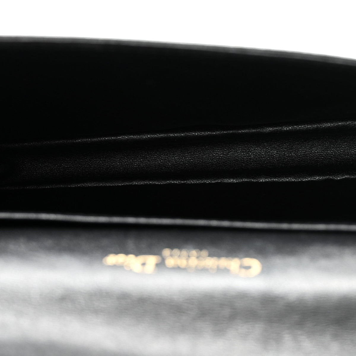 Lambskin Cannage Lady Dior Pouch Black wholesalehk.shop