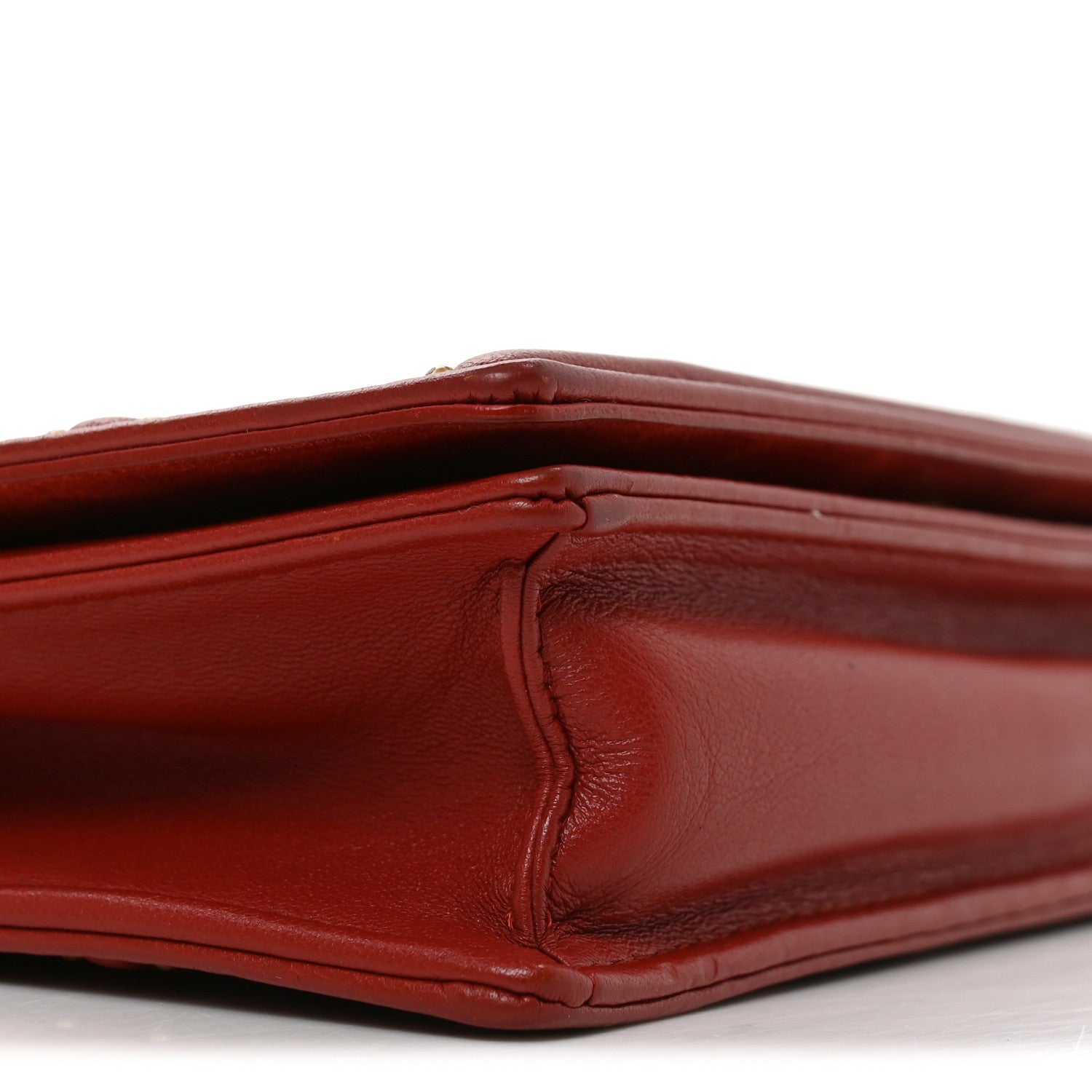 Calfskin Studded Diorama Flap Bag Red ¡§ Direct shipment via from wholesalehk.shop