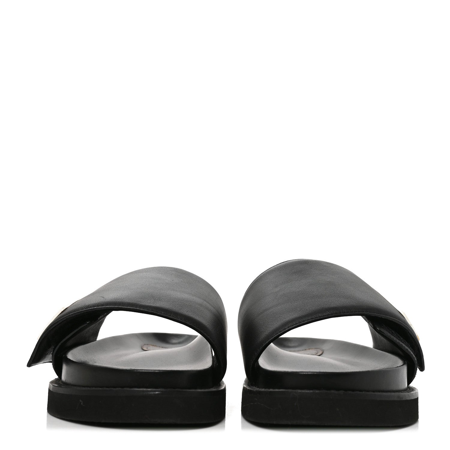 Calfskin Womens Pool Pillow Sunset Mules 40 Black £¨ Direct shipment via from wholesalehk.shop