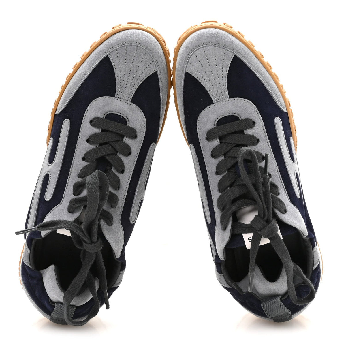 Suede Goatskin Jet Sneakers 37 Marine Gris Orage wholesalehk.shop