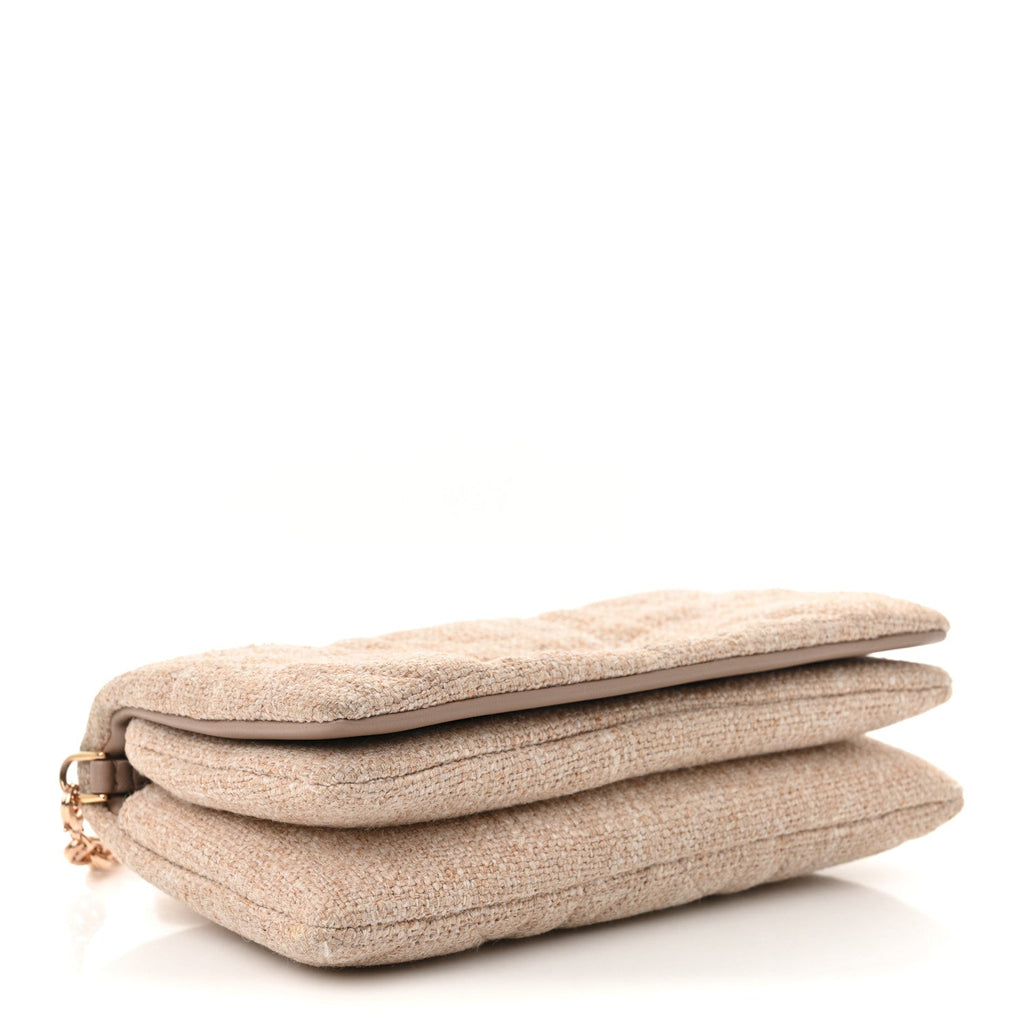 Linen Macrocannage Mini Caro Bag Rose wholesalehk.shop