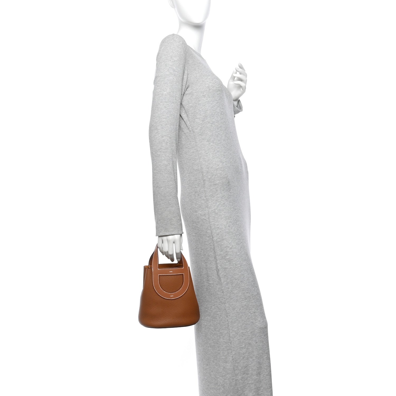 Taurillon Clemence Swift In-The-Loop 18 Bag Gold £¨ Direct shipment via from wholesalehk.shop