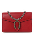 Calfskin Mini Dionysus Chain Wallet Hibiscus Red wholesalehk.shop