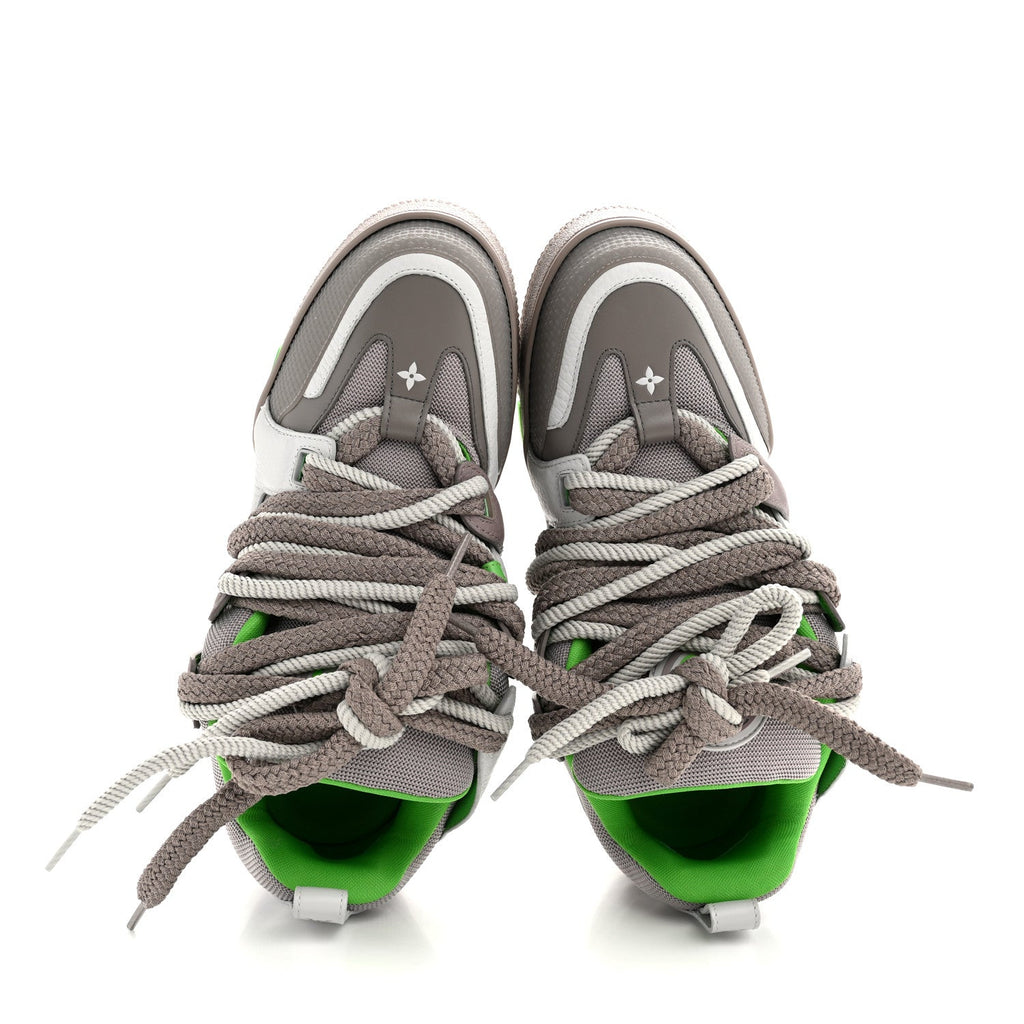 Calfskin Mens LV Skate Sneaker 9 Grey Green £¨ Direct shipment via from wholesalehk.shop