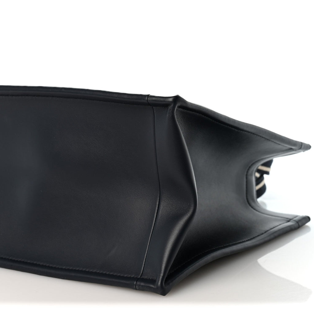 Oblique Calfskin Medium Book Tote With Strap Blue Multicolor £¨ Direct shipment via from wholesalehk.shop