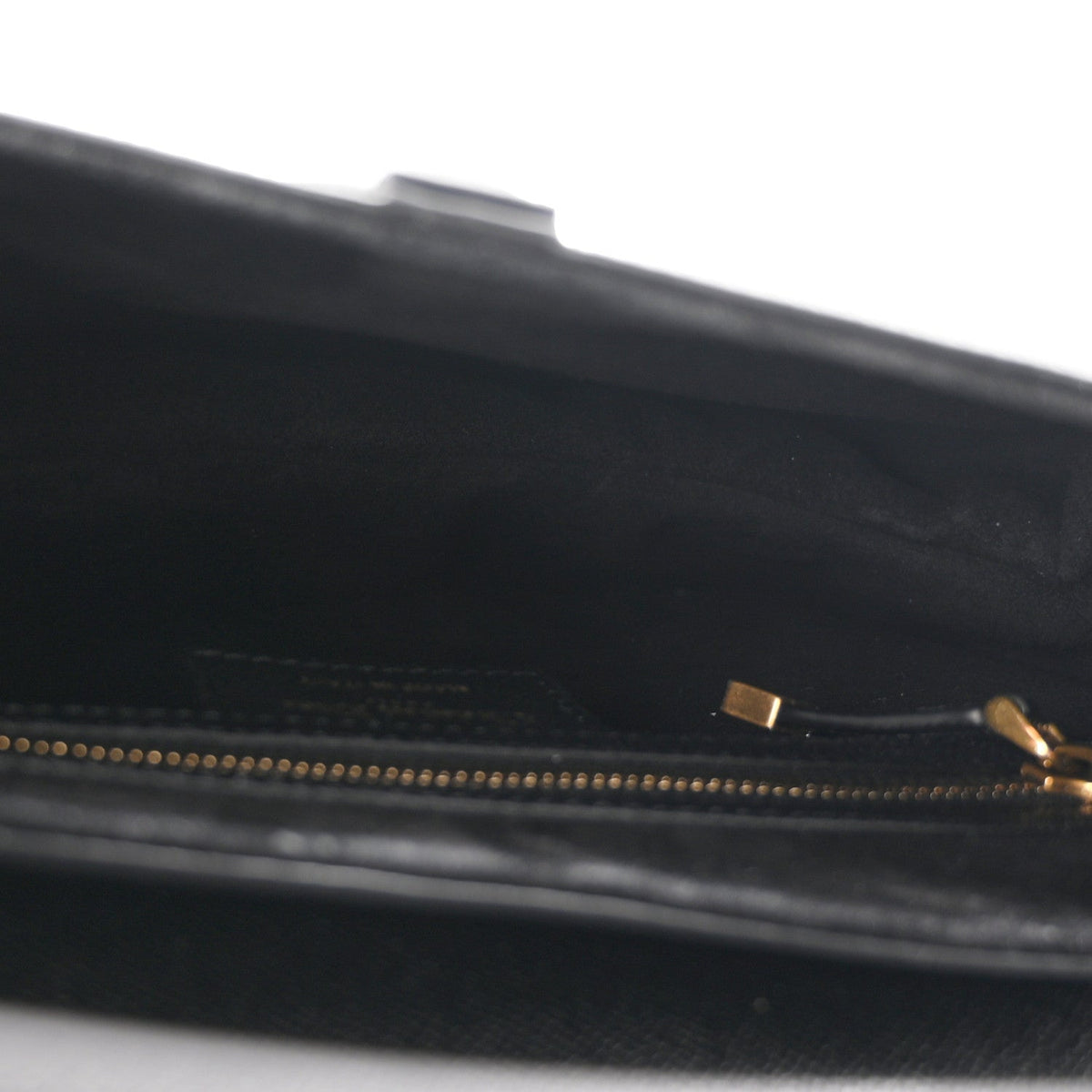 Grained Calfskin Saddle Bag With Strap Black wholesalehk.shop