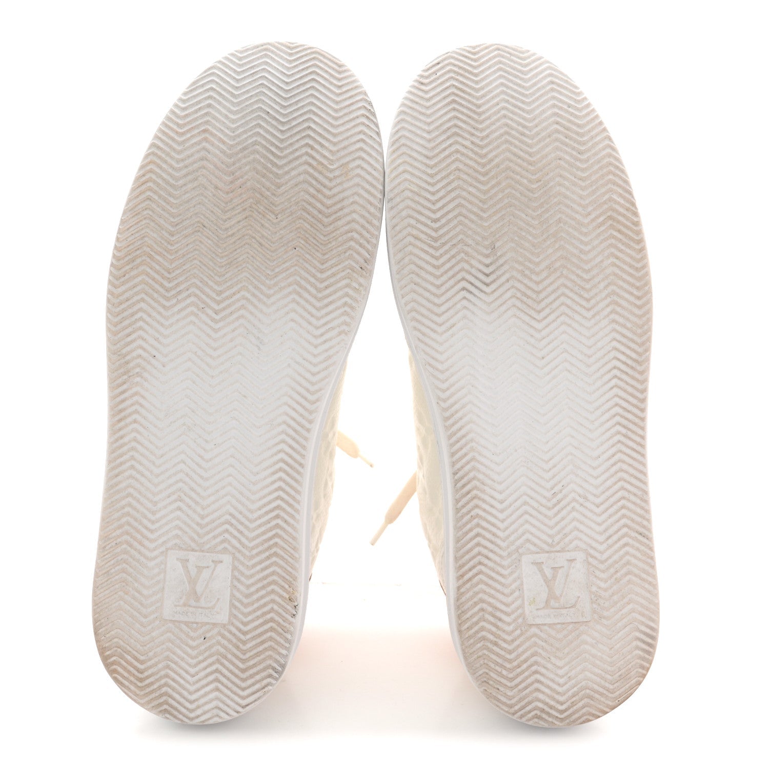 Grained Calfskin Embossed Monogram Mens Beverly Hills Sneakers 8.5 White £¨ Direct shipment via from wholesalehk.shop