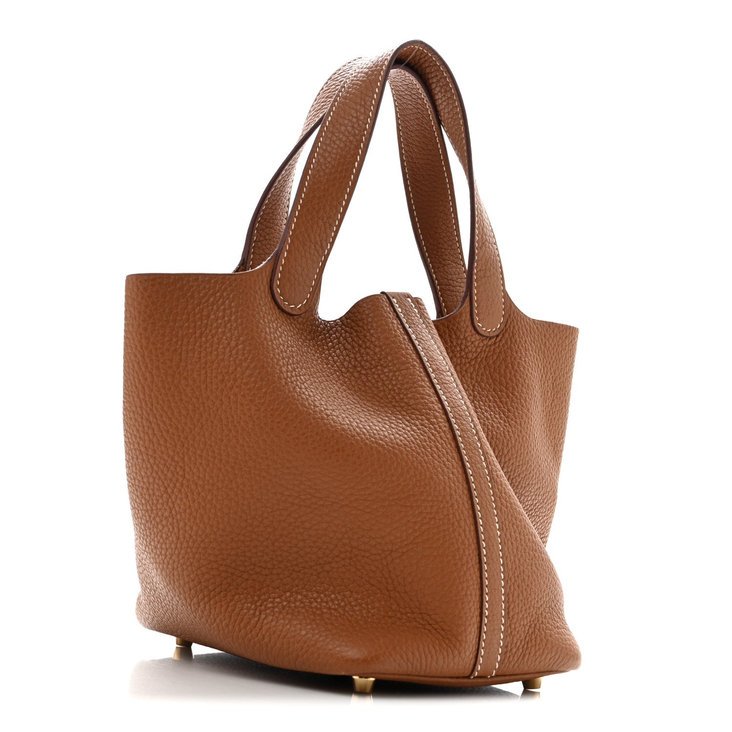 Taurillon Clemence Picotin Lock 18 PM Gold £¨ Direct shipment via from wholesalehk.shop