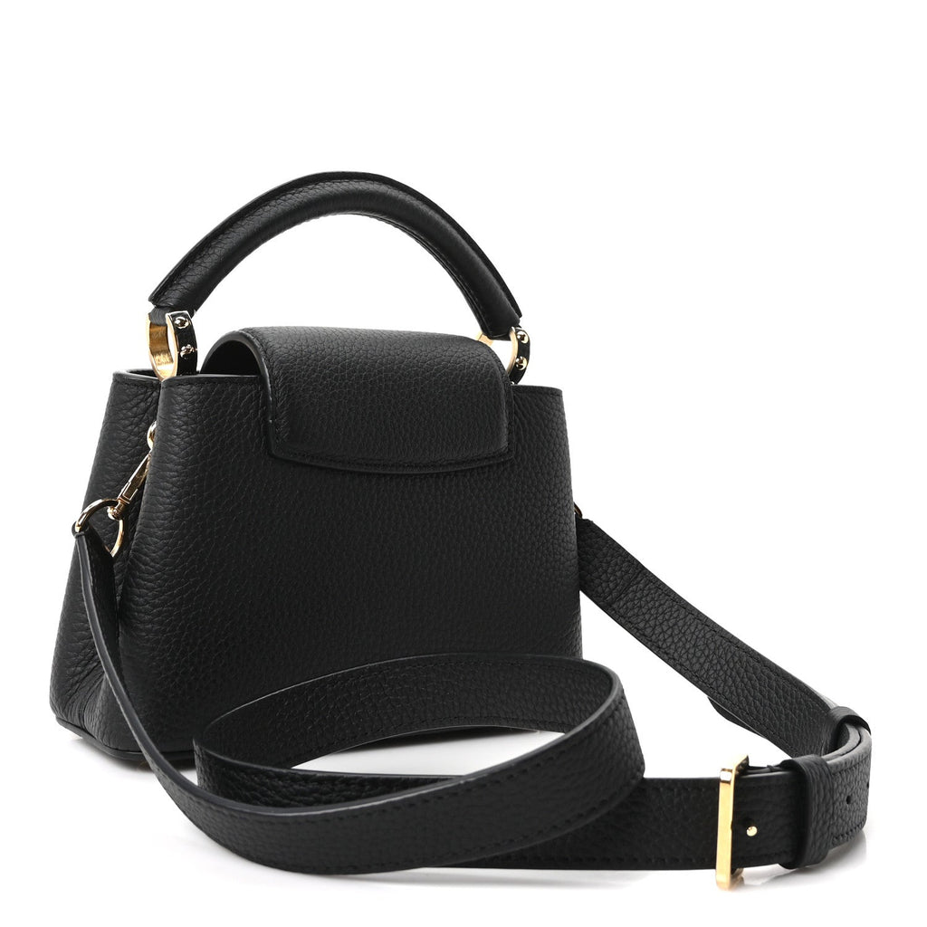 Taurillon Mini Capucines Black £¨ Direct shipment via from wholesalehk.shop