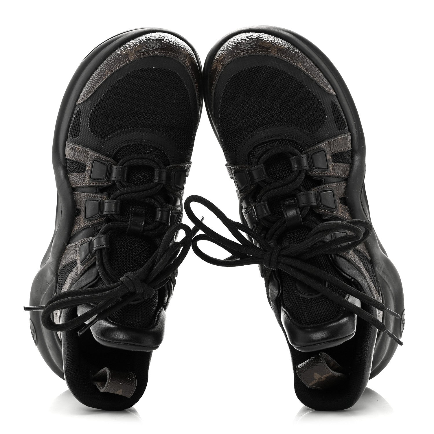 Calfskin Patent Monogram LV Archlight Sneakers 38 Black £¨ Direct shipment via from wholesalehk.shop
