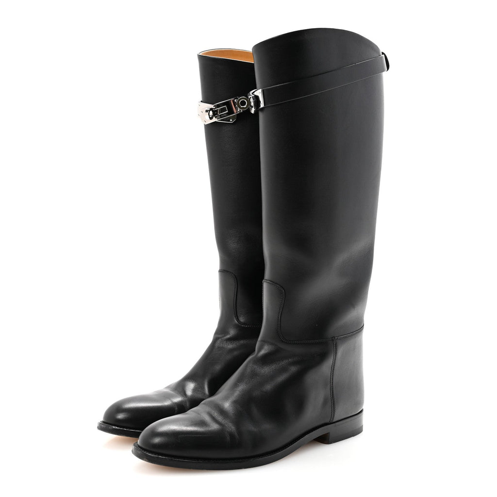 Box Kelly Jumping Boots 37.5 Black wholesalehk.shop