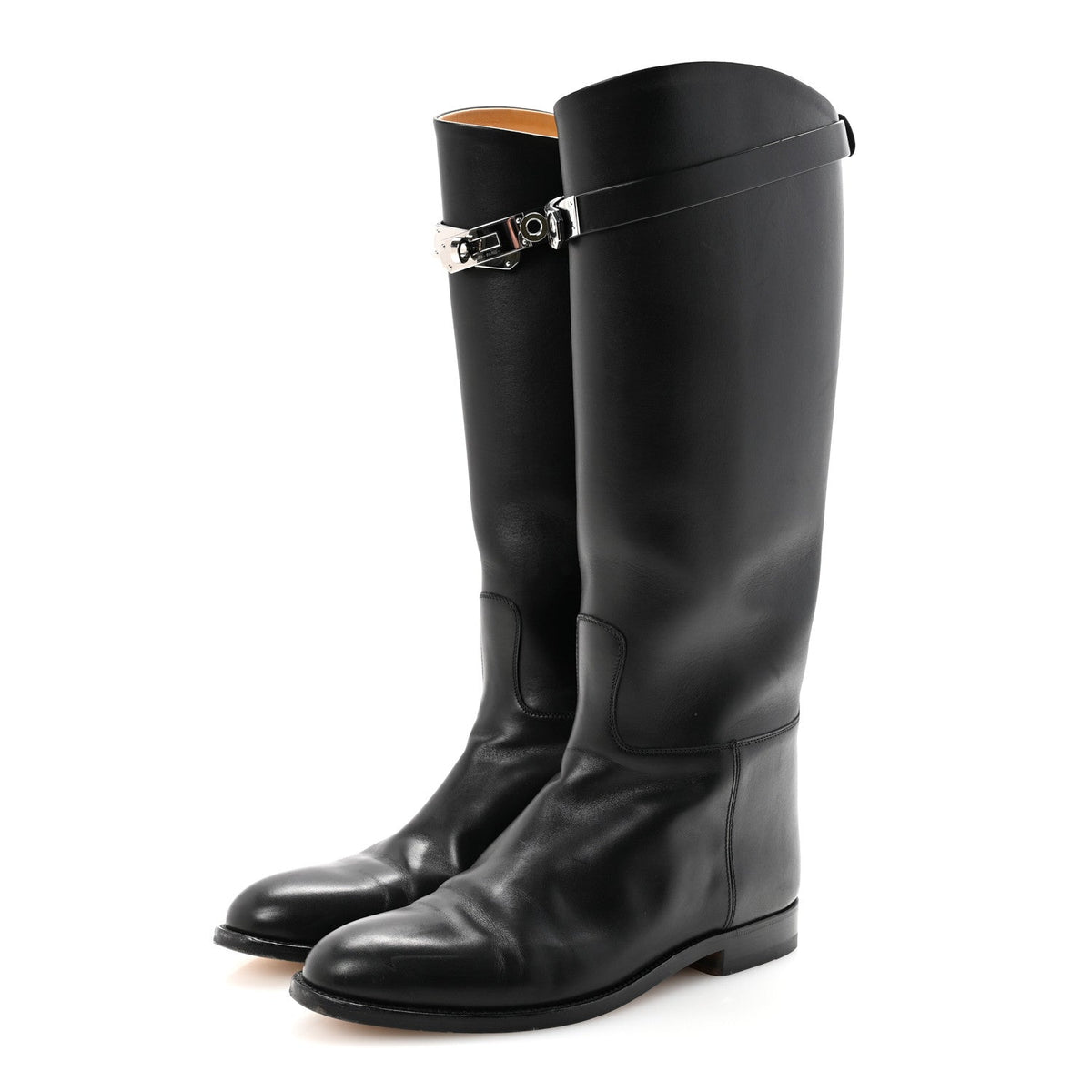 Box Kelly Jumping Boots 37.5 Black wholesalehk.shop