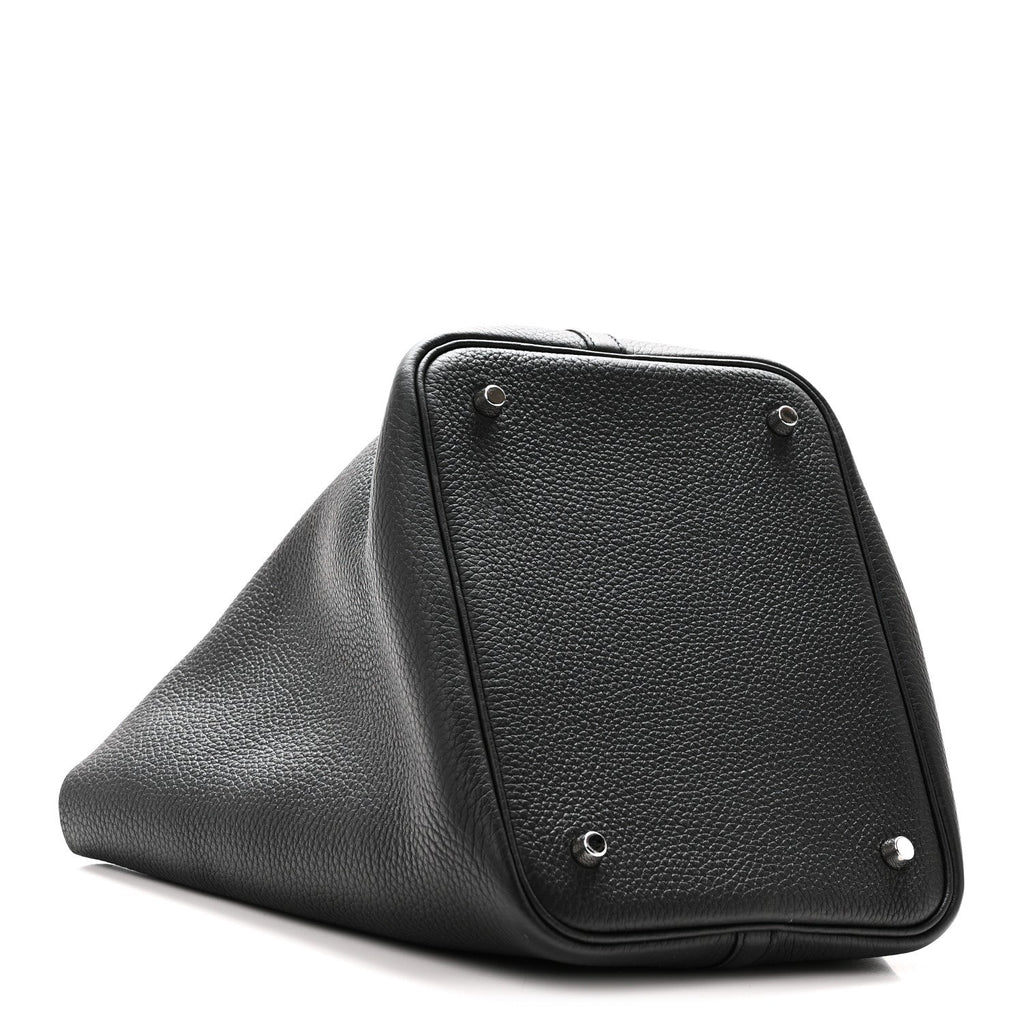 Taurillon Clemence Picotin Lock 22 MM  Black £¨ Direct shipment via from wholesalehk.shop