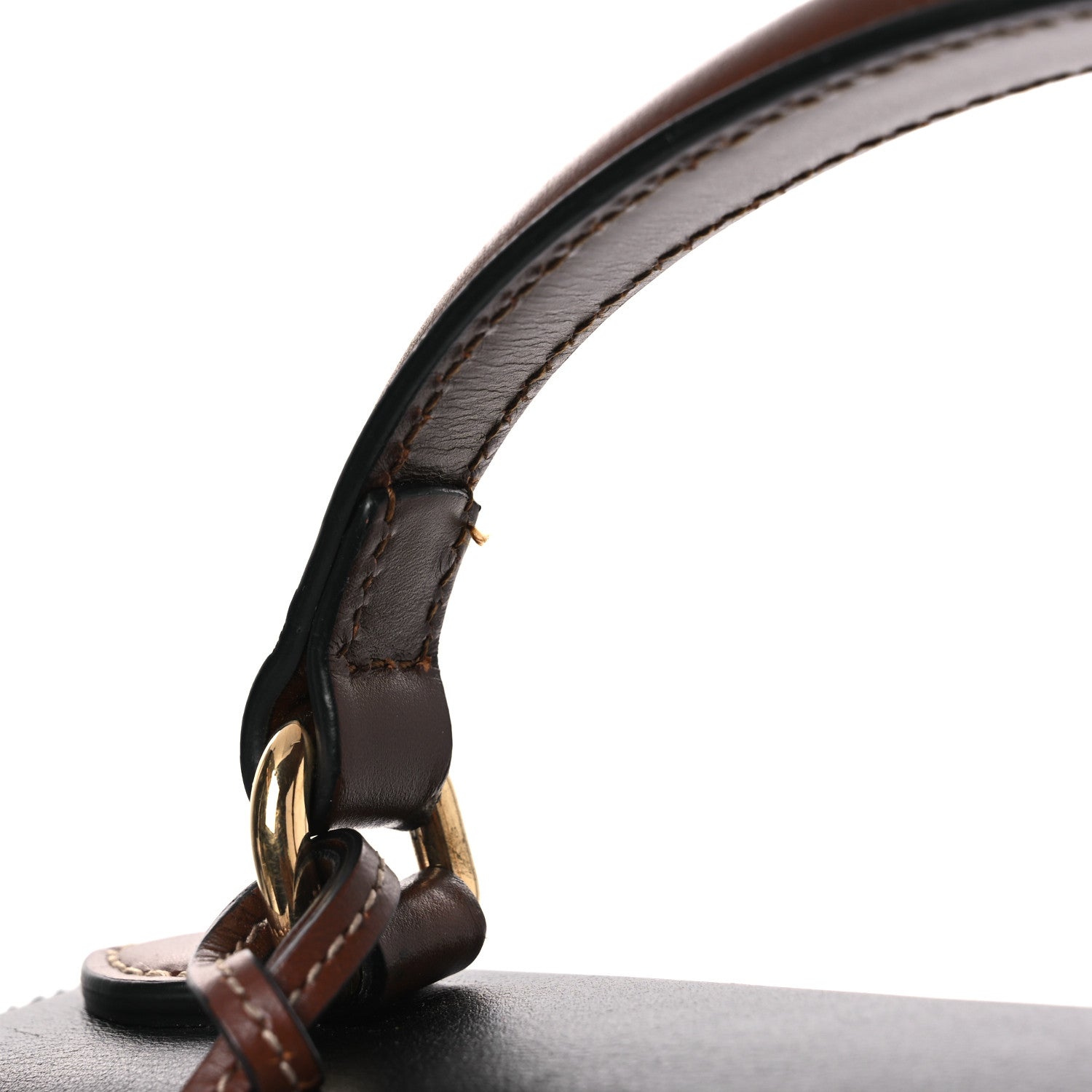 GG Supreme Monogram Calfskin Small Padlock Top Handle Bag Beige Black Cuir £¨ Direct shipment via from wholesalehk.shop
