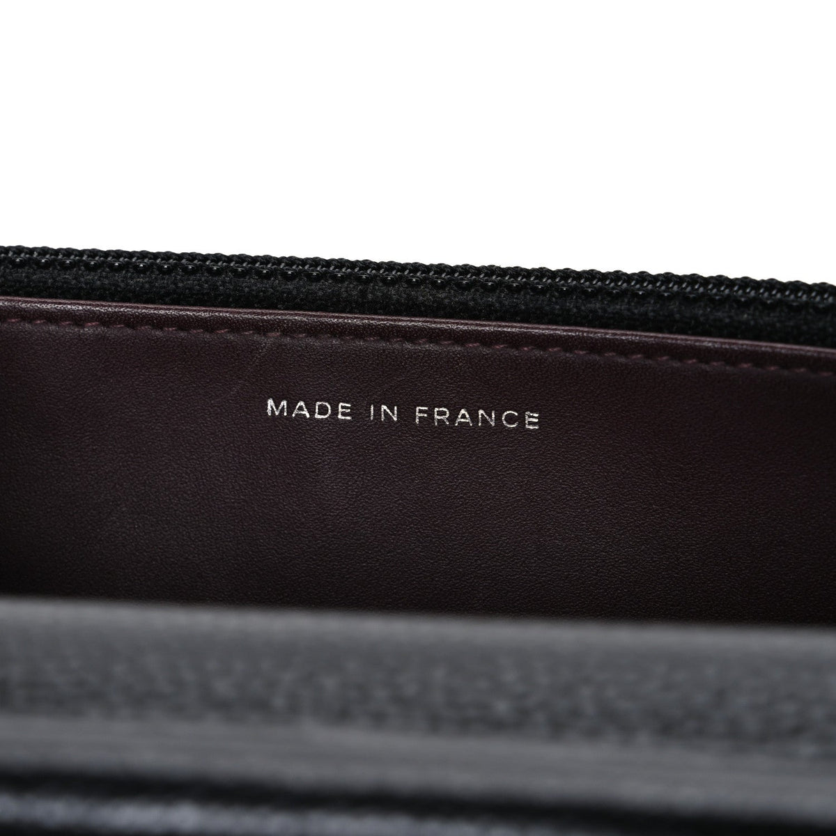 Caviar Quilted Wallet On Chain WOC Black wholesalehk.shop