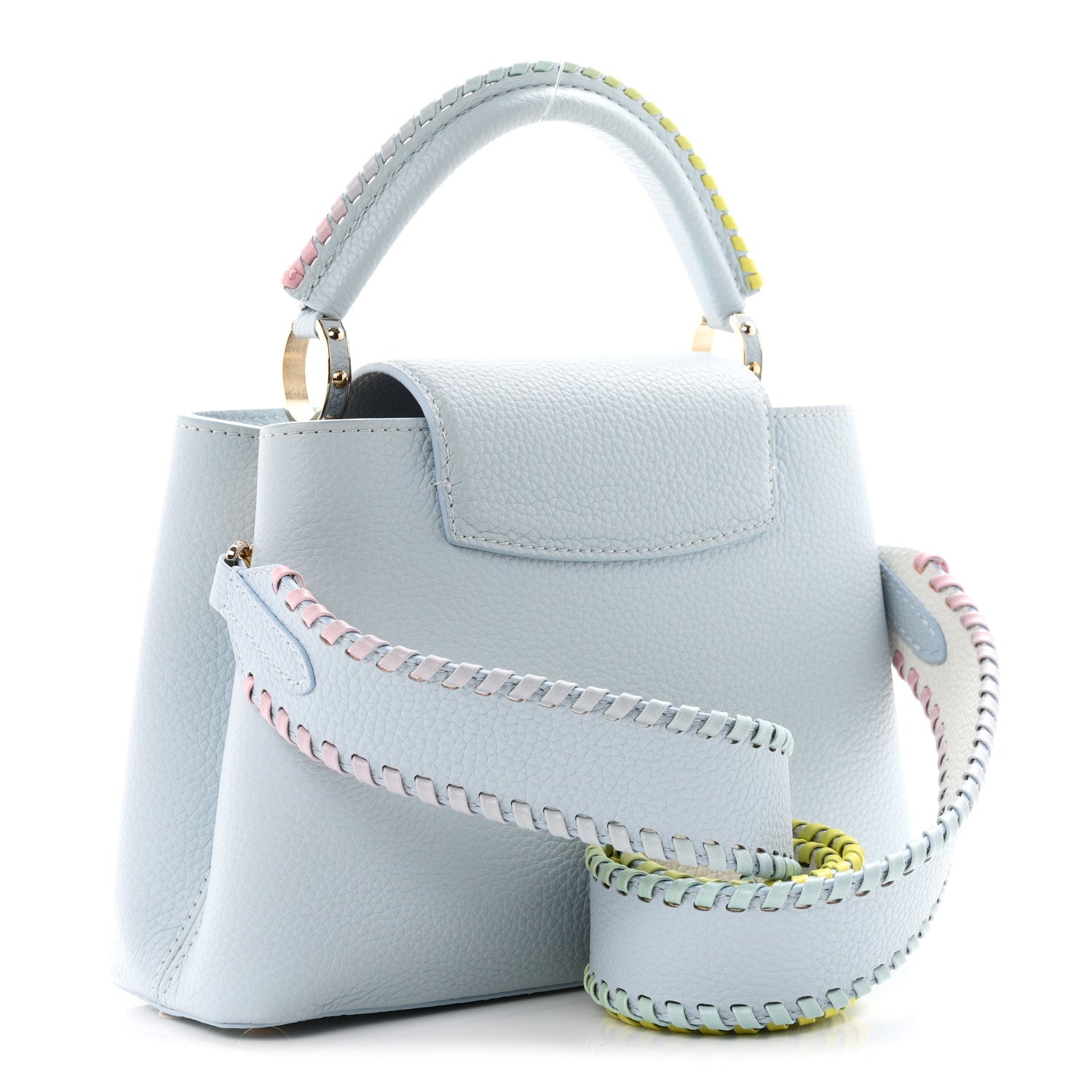 Taurillon Capucines BB Light Blue £¨ Direct shipment via from wholesalehk.shop