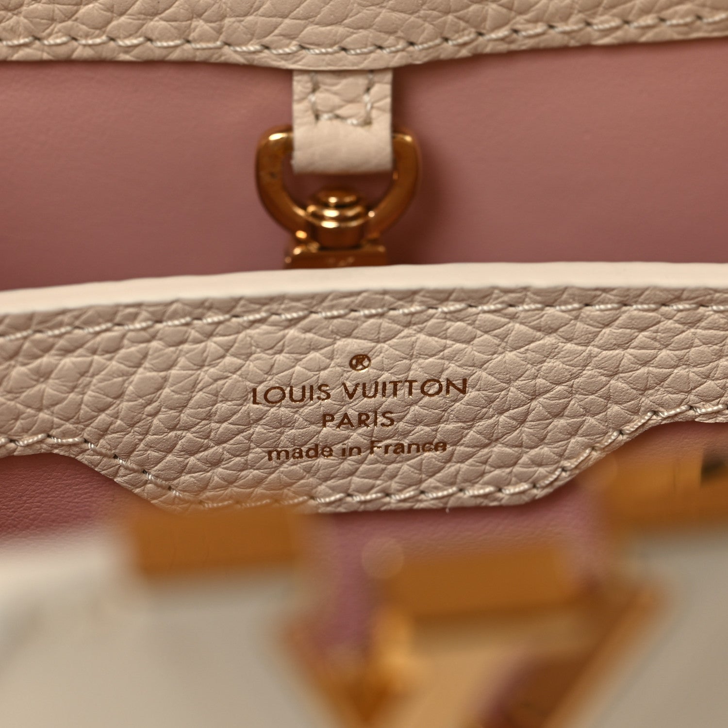 Taurillon Gelato Capucines BB Tonal Vanilla Beige £¨ Direct shipment via from wholesalehk.shop