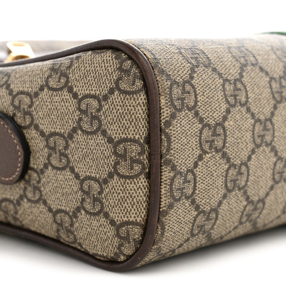 GG Supreme Monogram Web Small Ophidia Shoulder Bag Brown wholesalehk.shop