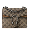 GG Supreme Monogram Mini Dionysus Shoulder Bag Taupe wholesalehk.shop