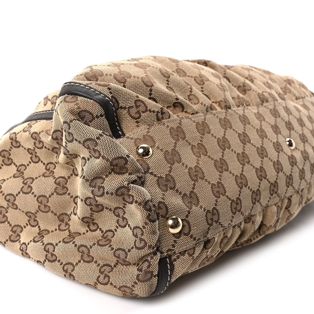 Monogram D Gold Tote Dark Brown wholesalehk.shop