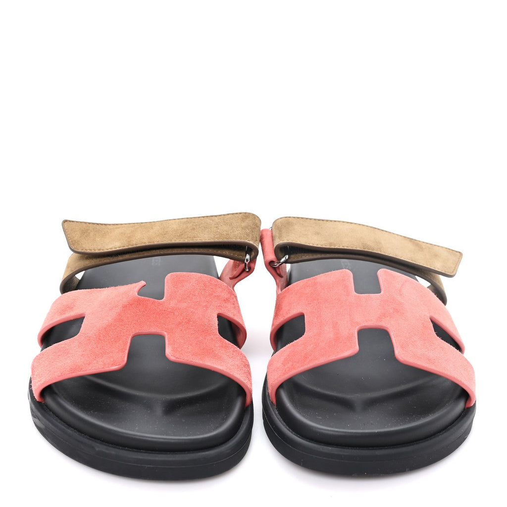 Suede Goatskin Womens Chypre Sandals 40 Rouge Tomette Terre Ambree wholesalehk.shop
