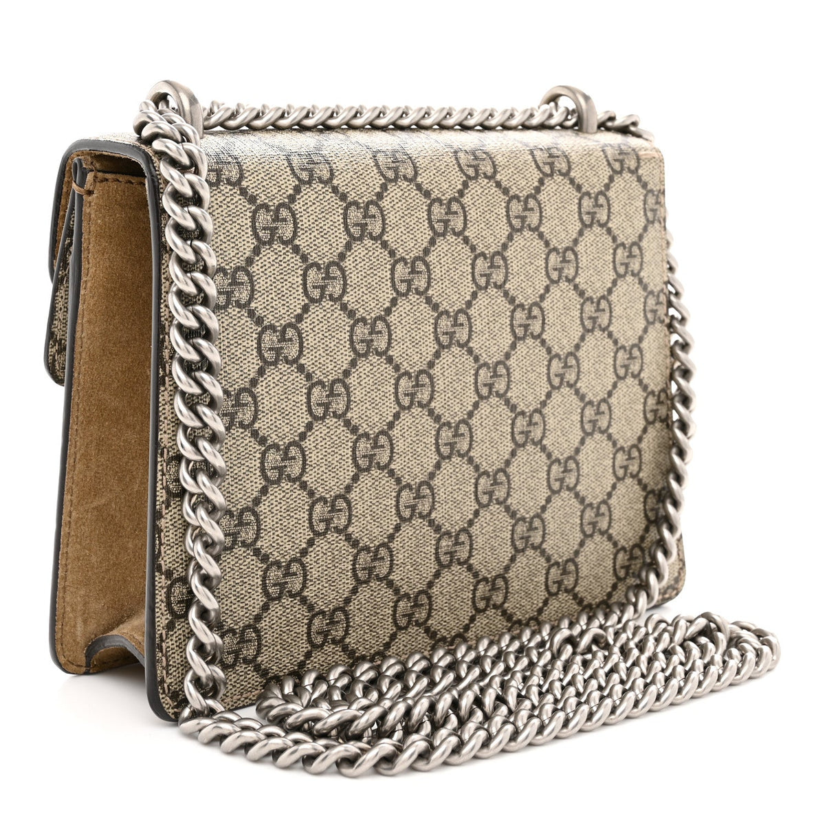 GG Supreme Monogram Mini Dionysus Shoulder Bag Taupe wholesalehk.shop