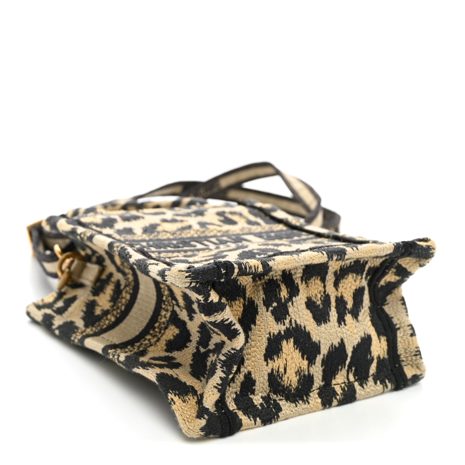 Canvas Mizza Embroidered Mini Book Tote Phone Bag Beige £¨ Direct shipment via from wholesalehk.shop