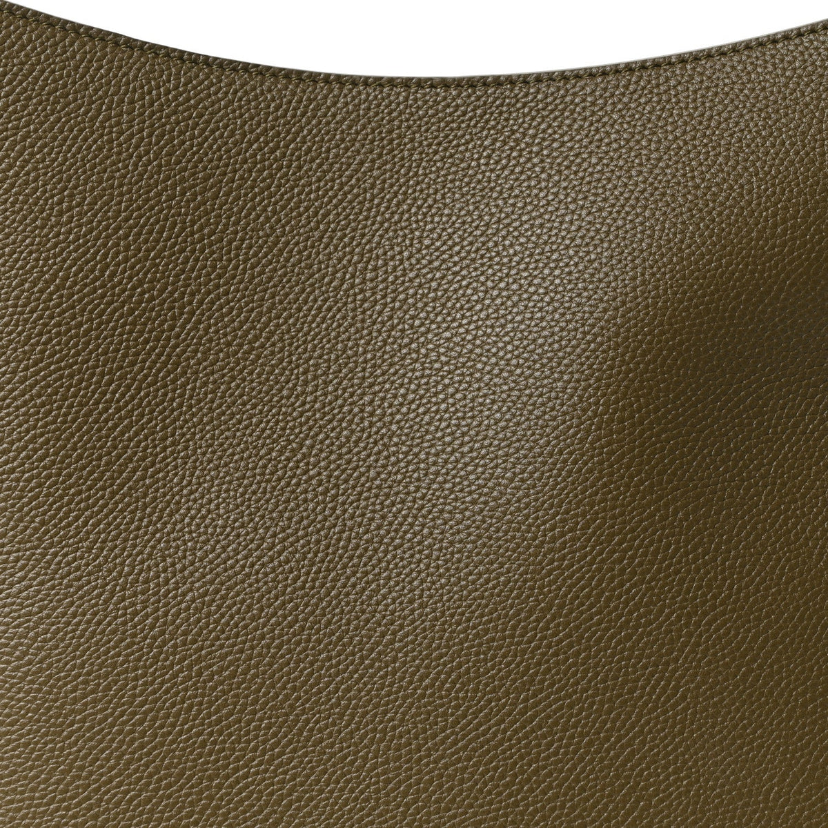 Grained Calfskin Medium Medaillon Bucket Bag Khaki wholesalehk.shop