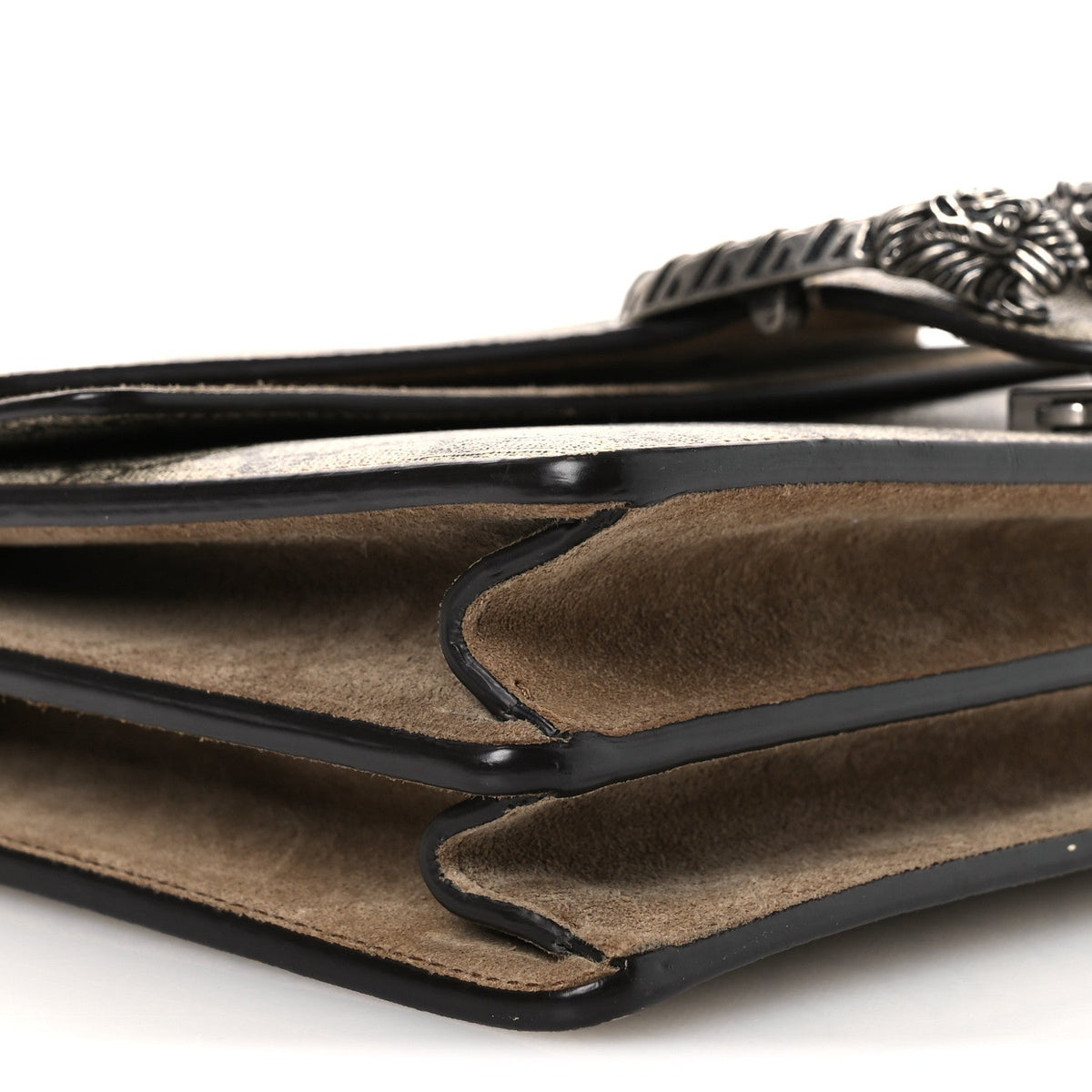 GG Supreme Monogram Small Dionysus Shoulder Bag Taupe Taupe wholesalehk.shop