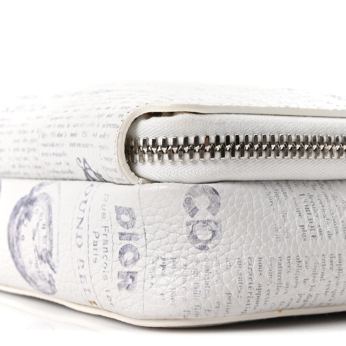 X DANIEL ARSHAM Grained Calfskin Newspaper Messenger White wholesalehk.shop